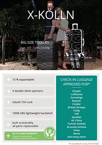 Hauptstadtkoffer - X-Kölln - Luggage Suitcase Hardside Expandable Trolley 4 Wheel Spinner, TSA Lock, 76 cm, 120 Liter, Camouflage — view 2