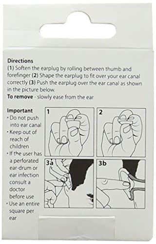Noise-X Multipurpose Silicone Earplugs, NOI0025W — view 2