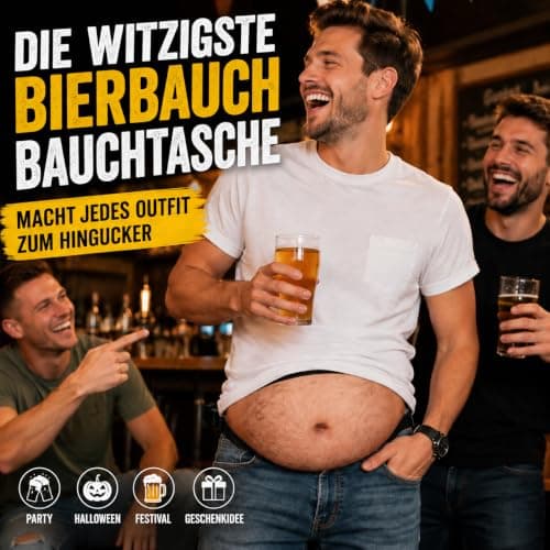 Novelty Belly Waist Bag Men, Funny dad Bag Bum Bag Adjustable Belt — view 2