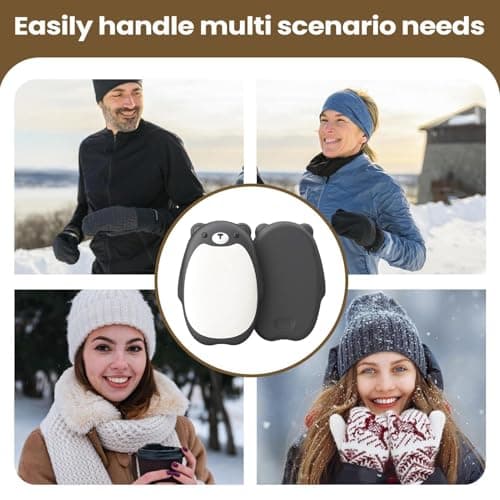 Electric Pocket Heater Pack – Adjustable Heat Control Warm Gadget, Compact Hand Heating Unit, Travel Winter Warm Accessory | Electric Pocket Heater Pack Adjustable Heat Control Warms Gadget Compact — view 6