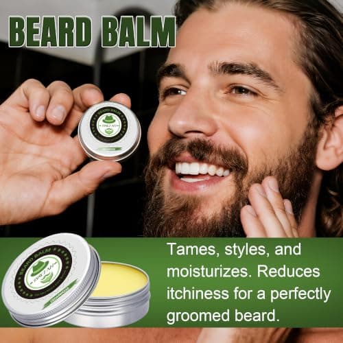 XIKEZAN Beard Grooming Kit for Men Gifts/Cedarwood-Soften,Soothe Beard — view 6
