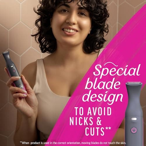 Veet Expert Women's Electric All-in-One Trimmer, Bikini, Face & Body — view 3