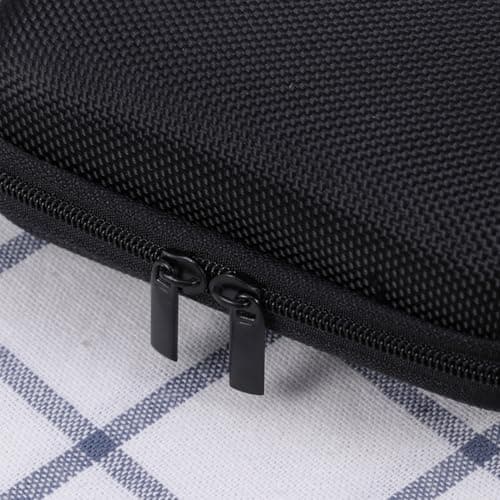 Back to School Electronics Organizer Black Fabric Storage Box — view 4
