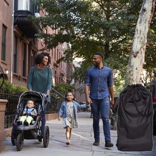 Airplane Stroller Travel Bag - Waterproof Gate Check Bag - Pushchair Cover - Large Portable — view 5