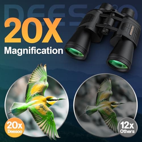 Deesoo 20x52 Binoculars for Adults High Powered — view 2