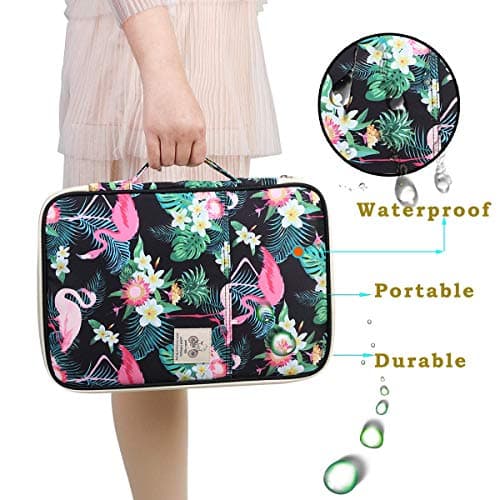 JAKAGO A4 Document Case, Multi-Pocket Portfolio Folder, Travel Portfolios — view 6