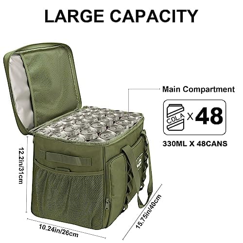 Youngoa 30L Cool Bag, Large Insulated Leakproof Foldable Cooler Box — view 2