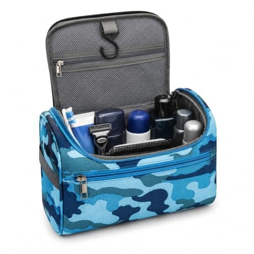 Camouflage Mens Wash Bags Toiletry Bags, Waterproof Toiletry Bag