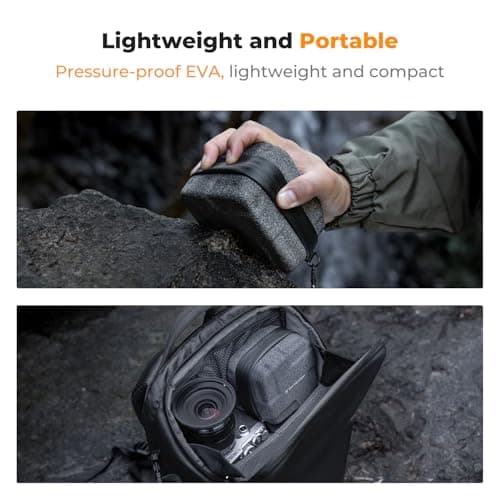 K&F CONCEPT 10 in 1 Lens Filter Case, Filter Bag Up to 82mm, Waterproof — view 5