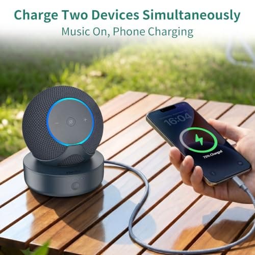 PlusAcc Battery Base for Dot Max & iPhone 15 Portable Station, Graphite — view 6