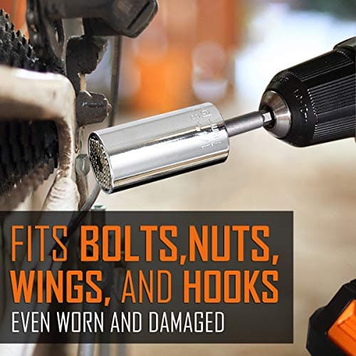 BIIB Gifts for Men, Universal Socket Wrench Gadget Set for Men Hand Tools — view 6