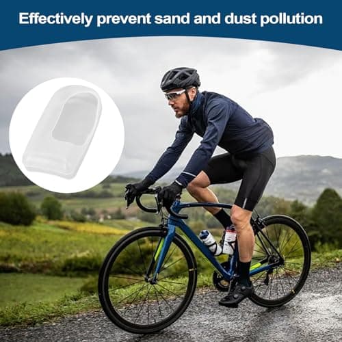 E-Bike Display Protector – Silicone Waterproof Guard, Transparent Monitor Cover | Shockproof Speedometer Screen Shield, Lightweight Dashboard Accessory, Flexible Cycling Device Case for Commuting — view 4