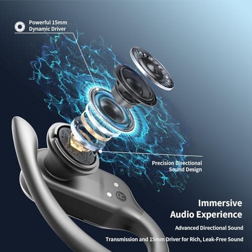 AI Translation Earbuds Real Time - 198 Language Translator Earbuds, Two-Way Language Translator Device, 6-in-1 Translating Device, Translate Ear Buds for Travel Learning with Charging Case — view 2
