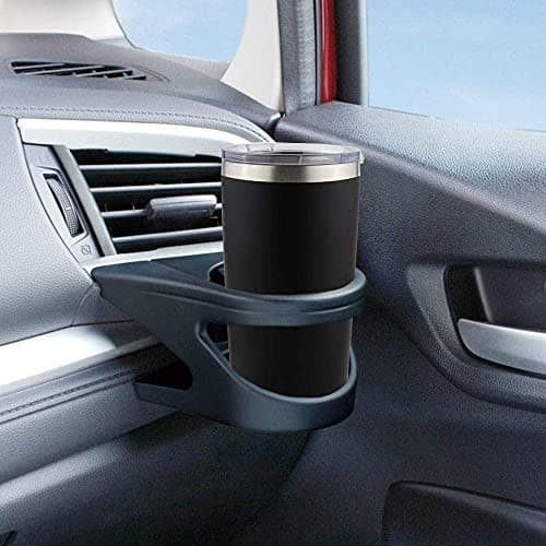 Sivaphe Travel Mug with Straw, Insulated Beer Drinking Glasses Tumbler Stainless Steel Men Camping Coffee Cup Double Wall Vacuum Stemless 20OZ / 550ML Black — view 5