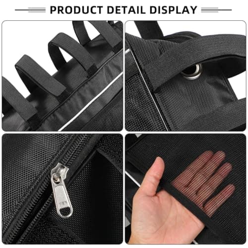DOITOOL E Bike Battery Bag Triangle - Large Frame Bag 49x41x11cm - Electric Mountain Bicycle Cycling Accessories - Waterproof Oxford Storage Case for 72V Power-Pack & Bikepacking — view 4