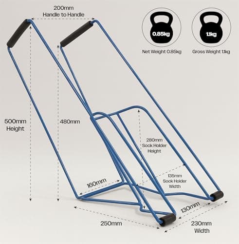 Aidapt Tall Sock and Stocking Aid Helper.Compression Sock,Tights,Hosiery,Reduces Bending,Strong Wire Frame,Mobility,Elderly,Disability — view 6