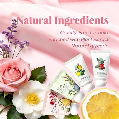 8PC Hand Cream Gift Set for Women,Travel Size Hand Lotion, Small Gifts for Women,Girls,Mothers Day Gifts,Teacher Appreciation Gifts,Chirstmas Gifts,Deeply Hydrating & Nourishing Non-Greasy — view 4