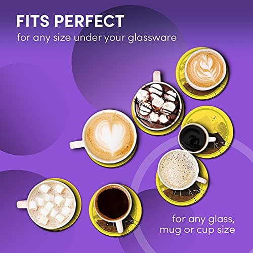 2 x Eco Boxed Cork Coasters - Camping Tent Forest Drink Cup Mug Glass Table Mat #7136 — view 6