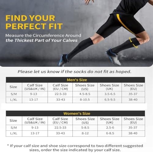 Compression Flight Socks for Men & Women Graduated Support Stockings for Travel, Work & Pregnancy Reduce Swelling & Improve Circulation (Grey, Small/Medium) — view 2