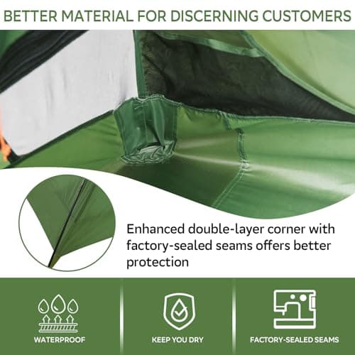Clostnature Waterproof 1 Man Tent, Lightweight Camping Tent — view 3