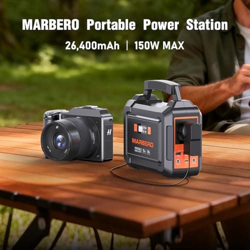 MARBERO 100W Portable Power Station 26,400mAh Power Bank with Plug Socket — view 2