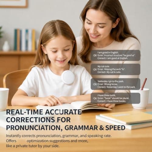 AI Wearable Translator English Spanish Voice Translation Device — view 3