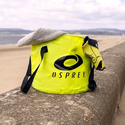 Osprey Wetsuit Changing Bucket, 40L Waterproof Collapsible Bucket with Carry Handles & Foam Base for Surfing, Swimming, Kayaking — view 2