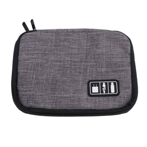 Portable Storage Bag Earphone Data Cable Organizer for Travel
