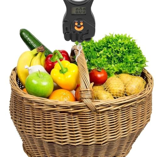 Jnchdghwa Electronic Hanging Suitcase Weight Scale Portable Digital Handheld Luggage Scale 50kg Rechargeable — view 6