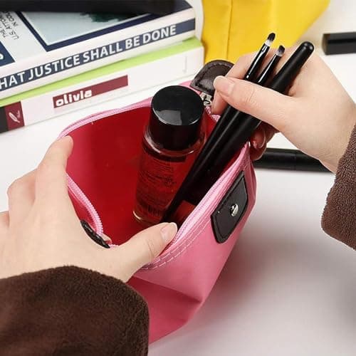 PRVCFZ 4Pcs Washbag, Kids Wash Bags, Multicolour, Foldable Travel Toiletry Bags, Ideal for Travel, Gym, Camping — view 5