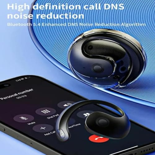 Donubiiu Translator, Wireless Bluetooth Translation Earbuds, Supports 75 Languages, Ai Translation Wireless Ows Bluetooth Portable Translator Device (purple) — view 5