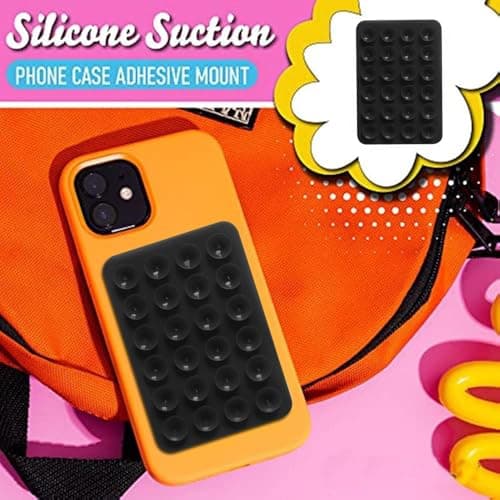 Silicone Suction Cup Phone Mount Hands-Free Anti-Slip Square — view 2