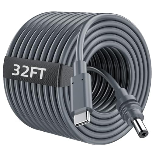 for Starlink Mini Cable, 32FT/10M for Starlink Mini USB C to DC Power Cable