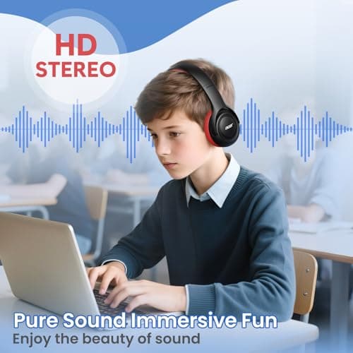 Acer Kids Headphones Wired for Kids with 85/94dB Volume Limit, 3.5mm Jack — view 4