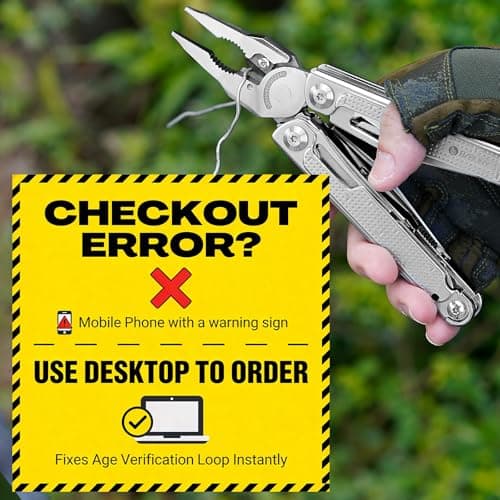 BIBURY Multitools, Multi Tool Foldable Pliers Screwdriver BI2049N Pro — view 2