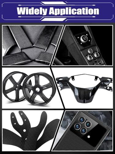 Kalolary 6PCS Carbon Fiber Repair Kit, 100g Epoxy Resin and 27g Hardener — view 5