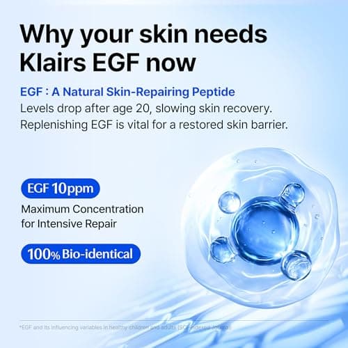 DearKlairs EGF Serum - Blue Youth Activating Drop, Travel Size, 10 ml — view 3