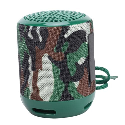 GOWENIC Mini Bluetooth Speaker for Travel & Outdoor (Camo Green) — view 3
