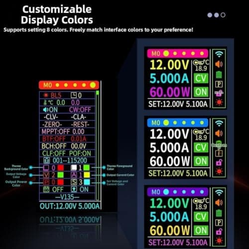 KiraKira Adjustable DC Voltage Converter 0-40V 5A LCD — view 2