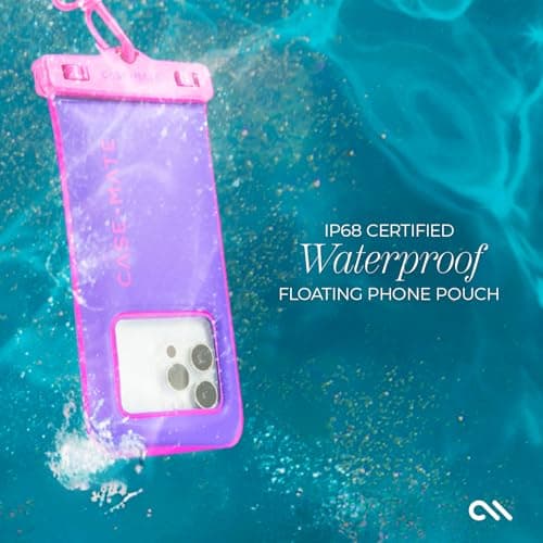 Case-Mate IP68 Waterproof Phone Pouch - Purple Paradise — view 4