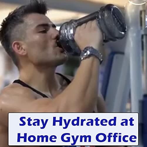 Eyesome Jumbo 2.2L Water Bottle Leakproof BPA Free Jug Kettle Daily Hydration Gym Fitness Athletic Gear Sports With Carry Strap/Handle for Camping Hiking Office Home — view 6
