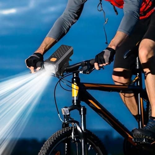 Cycle Headlight, Super Bright Cycle Light, Waterproof Ride Safety Light — view 3