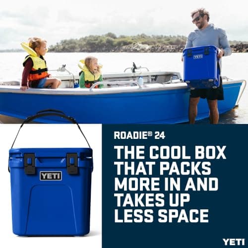 YETI Roadie 24 Cool Box, Royal Blue — view 2