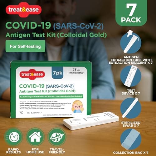 SOL 7pk COVID-19 Antigen Test Kit - Nasal Self Testing — view 2