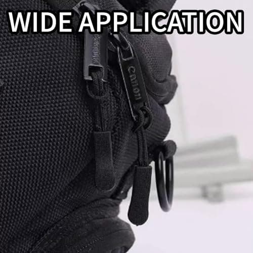 Verazquy 30Pcs Zipper Pulls - Non-Slip Zip Repair Kit - Universal Zip Puller Replacement for Backpacks, Luggage, Jackets, Gear. — view 4