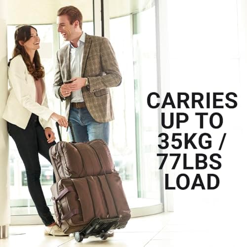 Go Travel Luggage Trolley on Wheels - Lightweight robust & foldable — view 4