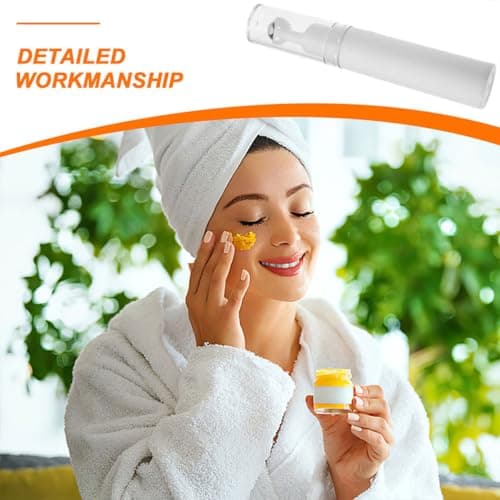Alipis 5ml Travel Size Eye Cream Bottle with Roller Ball Applicator, Acrylic Refillable Eye Serum Roller Bottle, Spill-proof Design the Go Use — view 3