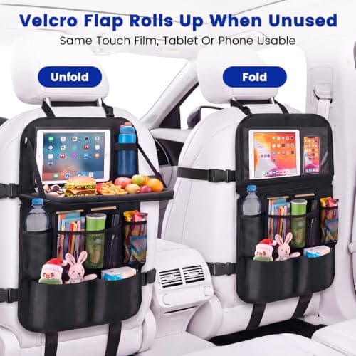 Joihop Car Seat Organiser Kick Mats Back Seat Protector — view 6