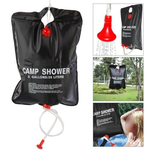 TRIXES 40 L (2X20L) Portable Solar Shower for Camping — view 4
