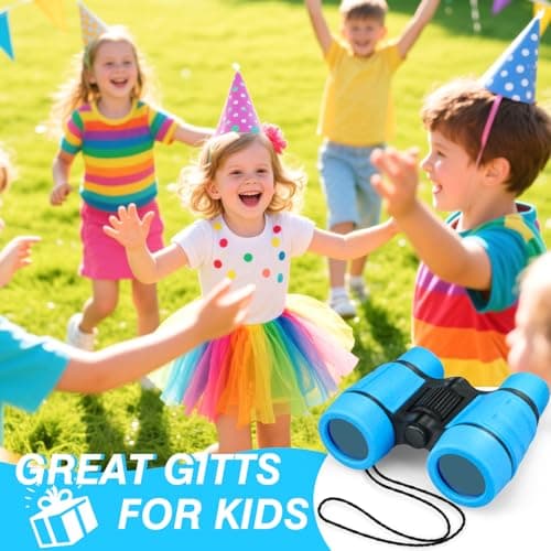 Toys for 3-8 Year Old Boys Blue Binoculars for Kids Age 4 5 6 7 Kids Binoculars Toys Gifts for Boys Children Birthday Present Age 3 4 5 6 7 8 — view 6
